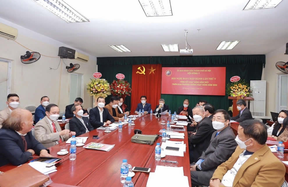 HĐY Hà Nội tổng kết công tác Hội 2021,phương hướng nhiệm vụ năm 2022