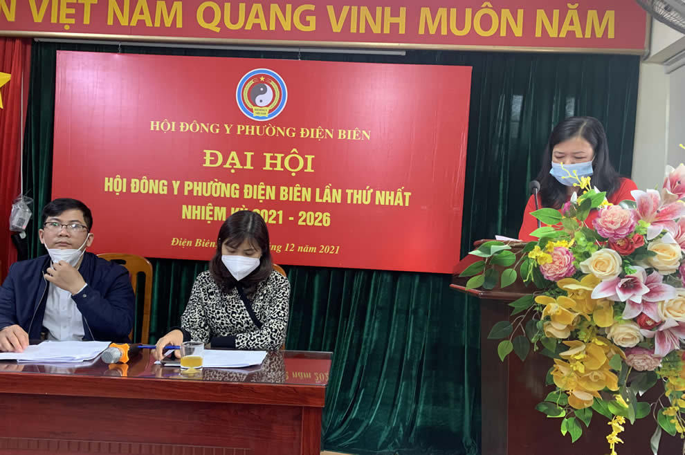 Đại hội Hội Đông y phường Điện Biên lần thứ nhất, nhiệm kỳ 2021-2022