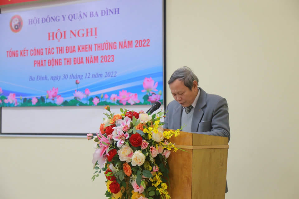 Hội Đông y quận Ba Đình tổ chức Tổng kết năm 2022 và phát động thi đua năm 2023