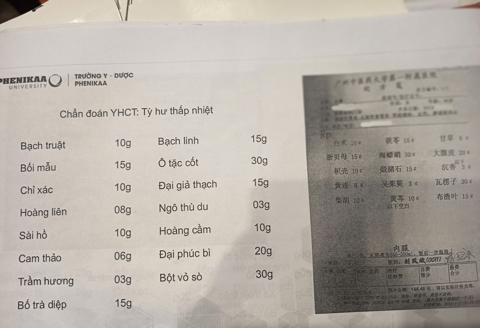 Đ&ocirc;ng Y Ba Đ&igrave;nh